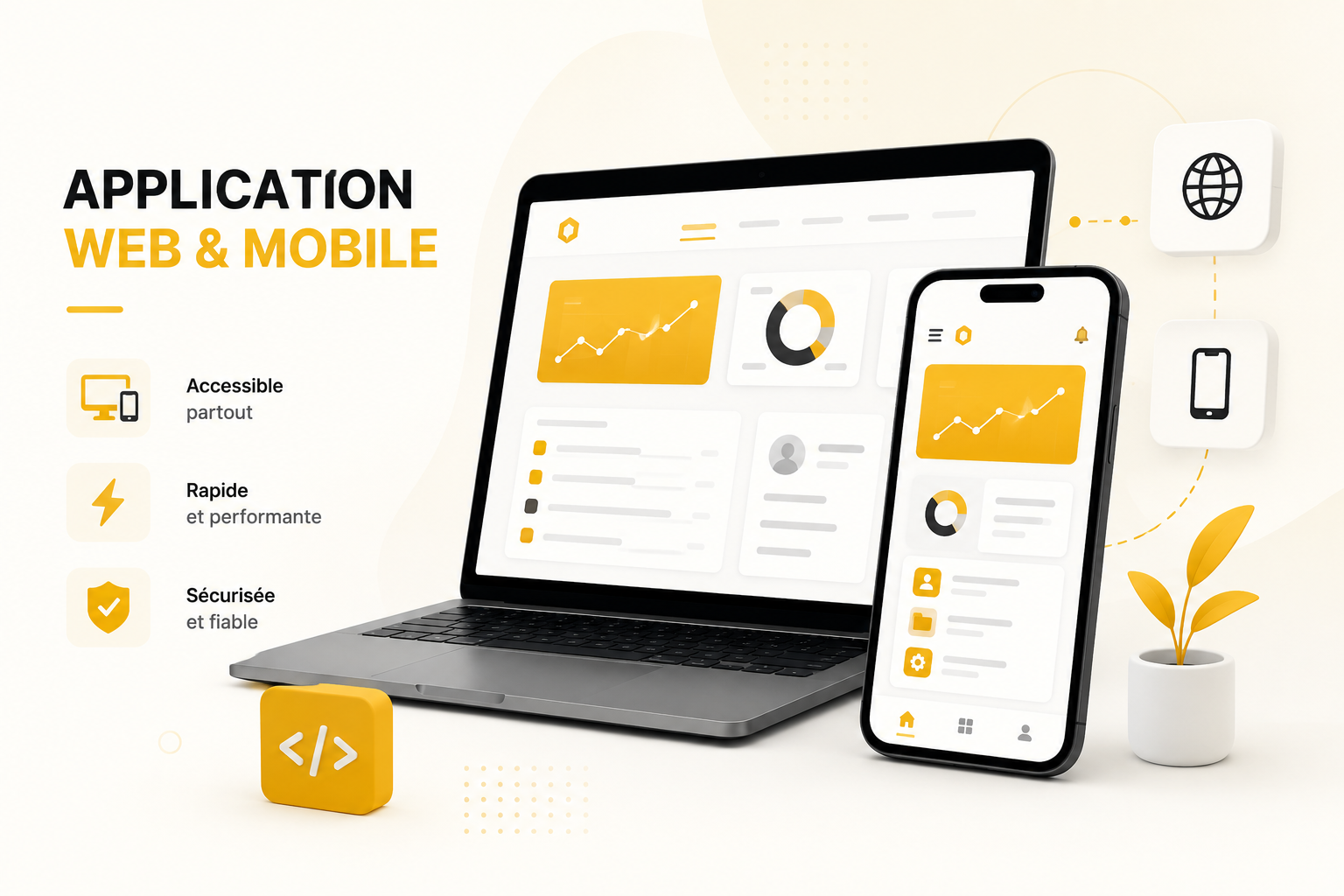Application mobile boutique en ligne Rinamlo créée par Pépiweb